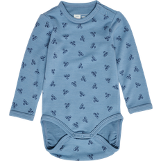 Drenge Bodyer på tilbud Hummel Body med lange ærmer HmlBAMBO Blå Unisex børn