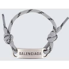 Balenciaga Logo plate bracelet black (One size)