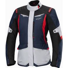 Sì Giacche da moto Alpinestars Stella ST-1 impermeabile Giacca tessile moto da donna, nero-rosso-blu, dimensione per donne Donna