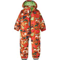 1-3M Overalls Patagonia Baby Snow Pile One-Piece - Redtail Rust