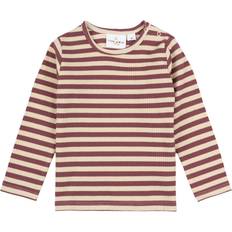 The New Overdele Børnetøj The New The New Siblings Organic TNSFro Uni bluse Bordeaux år/104