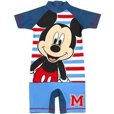Stripes Swimwear Disney Piece Surf Suit Blue 12-18