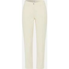 Beige Basisschicht Sanetta Damen Cordhose MARA offwhite