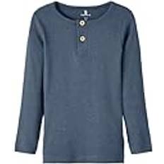 Name It 18-24M Bluse e Tuniche Name It Camicia a maniche lunghe Nmmkab Bering Sea - blu