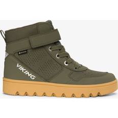 Gore-Tex Vintersko Viking Fleek Mid Gtx 1v Olive, Unisex, Sko, Boots, høje sneakers, Grå