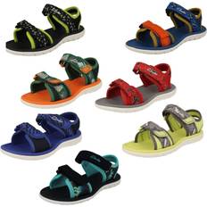 Clarks Sandals Children's Shoes Clarks Surfing Tide Toddler Blue