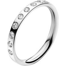 Georg Jensen MAGIC RING vitguld DIAMOND 0.18CT