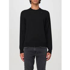 K-Way Black Wool Sweater Black, Bluser, Color_Sort, Herre, new-with-tags, Sort, Sweaters, Sweaters Men Clothing