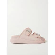 サンダル Alexander Mcqueen White Rubber Slippers Buy Alexander McQueen Rubber Pool Slide 'Graffiti - White
