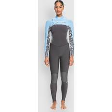 Mute Roxy Womens Swell Series 3/2mm Chest Zip Wetsuit Jet