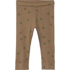 Natur Byxor Barnkläder Name It Leggings NbmNoellus Valnöt 68 Leggings