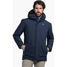 Herren - Winddicht Mäntel Schöffel Herren Style Froda Parka blau