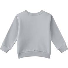 Girl Kid's Sweatshirt Pure Flower Longsleeve grå