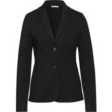 Effen kleur - Vrouw Blazers Street One Basis Blazer - Zwart