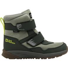 Jack Wolfskin Kängor Jack Wolfskin Polar Bear-b Texapore Mid Vc K, Barnskor, Slate Green