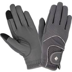 LeMieux Riding Helmets LeMieux Pro Touch 3D Mesh Riding Glove, Grey