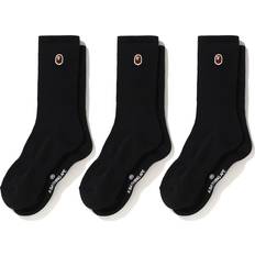 Bape Underwear Bape Ape Head One Point Socks - Black