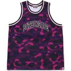 Bape Tank Tops Bape BAPE Color Camo Basketball Tank Top 'Purple'