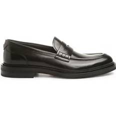 Dolce & Gabbana Low Shoes Dolce & Gabbana Brushed Leather Loafers Black (39 45)