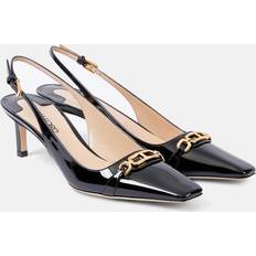 Chaussures Tom Ford Whitney patent leather slingback pumps black (UK 6.5)