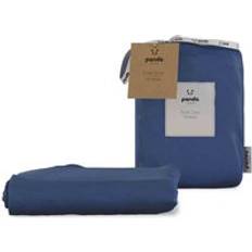 Bambou Linge de Lit Panda Panda 100% Bamboo - Deep Sea Navy - King Duvet Cover Blue