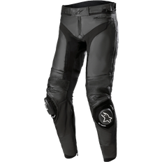 Herre Motorcykelbukser Alpinestars MISSILE V3 LÆDERKOMBIBUKSER sort Herre