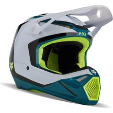 Motorhelmen Fox V1 Nitro Maui Blue Helmet