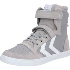 Arancione Scarpe da ginnastica Hummel Slimmer Stadil Leather High - Grigio/Bianco