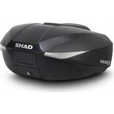 Motorradzubehör Shad SH58X, Topcase erweiterbar Schwarz/Carbon