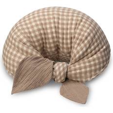 That's Mine Moon Nursing Pillow Kudde för amning Stardust check beige L:54 x W:30 x H:47