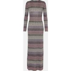 Missoni Open-back lamÃ maxi dress multicoloured (UK 18)