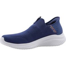 Rosso - Uomo Mocassini Skechers Ultra Flex 3.0 - Blu Scuro