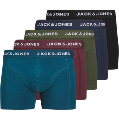 Jack & Jones 5XL Kalsonger Jack & Jones 5-pack Boxershorts Blå