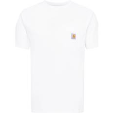 Vaaleanpunainen Mekot Carhartt WIP Pocket T-shirt - Valkoinen