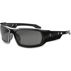 Protective Gear Ergodyne Smoke Lens Safety Glasses w/Fog-Off Black 50033