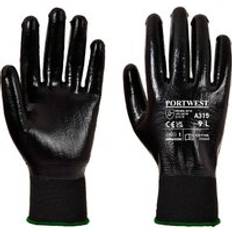 Portwest All Flex Nitrile Grip Gloves Black