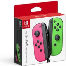 Nintendo Switch Games Nsw Nintendo Switch Joy-Con Neon Pink And Neon Green 0.4 lbs.