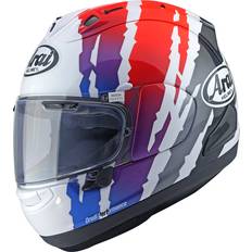 Arai RX-7V Evo Blade, Integralhelm Weiß/Rot/Blau/Schwarz