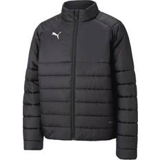 Grau Jacken Puma TeamLIGA Padded Junior Zip Kinder schwarz