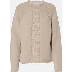 Clothing Max Mara Mara-Pico Knitwear Beige-Donna