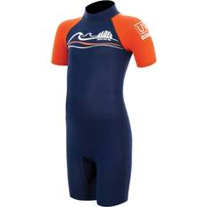 Short Sleeves Wetsuits Alder Toddler 2mm Shortie Wetsuit Blue
