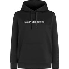 Peak Performance Big Logo Hood W Black (XS XS)