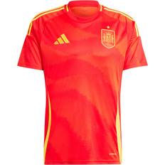 España Equipos de fútbol Camiseta primera equipación Espagne Euro 2024 Rouge