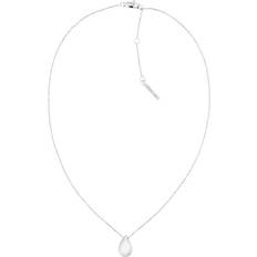 Stainless Steel Necklaces Calvin Klein Sculptured Drops Necklace - Stainless Steel