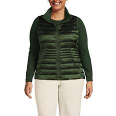 Vests Lands' End Plus Wanderweight Packable Ultralight Down Vest