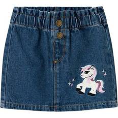 Name It 98 Kjolar Name It Nmfsienna Dnm Skirt - Blue