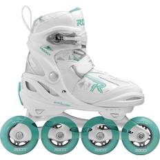 Moody TIF Inliners Pige White/Aqua, White/Aqua 30-35EU