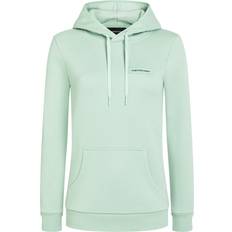 Peak Performance Logo Hood Sweatshirt W - Delta Green