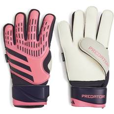 Pink Goalkeeper Gloves adidas adidas Målvaktshandske Predator Match Fingersave Vivid Horizon Turbo/Aurora Black ['Röd']