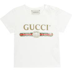 Baby's Printed Logo T-shirt - White 